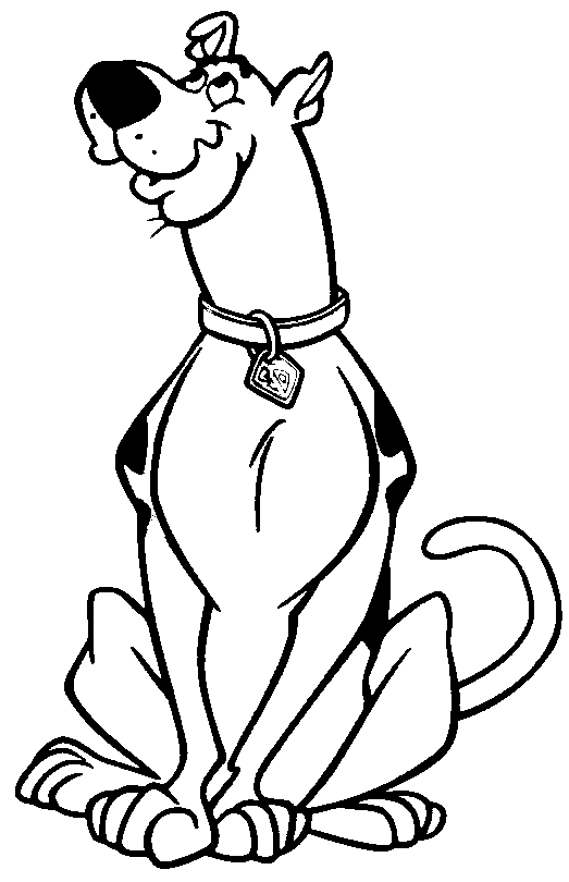 Scooby Doo kolorowanki